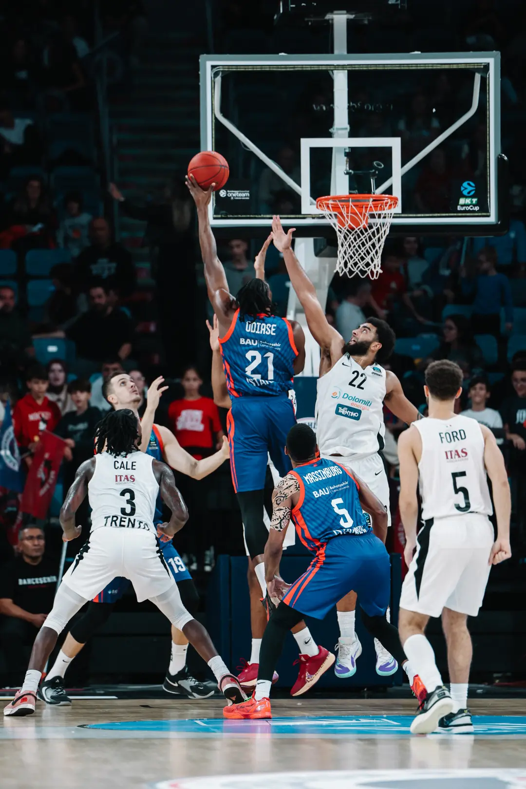 BKT EUROCUP | A Grubu | 4. Hafta | Bahçeşehir Koleji - Dolomiti Energia Trento