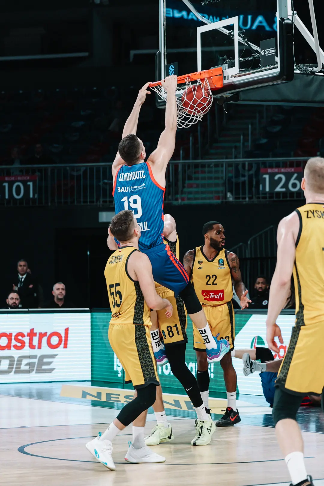 BKT EUROCUP | A Grubu | 6. Hafta |  Bahçeşehir Koleji - Trefl Sopot