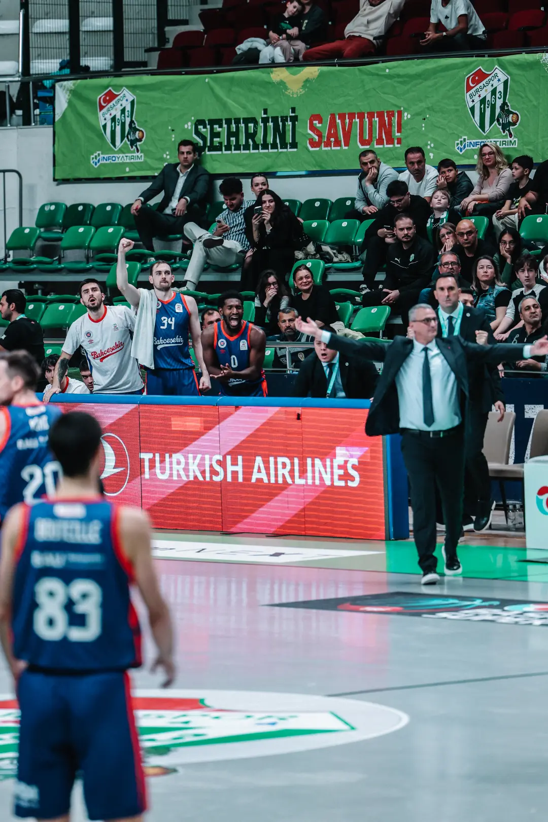 BSL 2024 - 2025 Sezonu | 6. Hafta | Bursaspor - Bahçeşehir Koleji