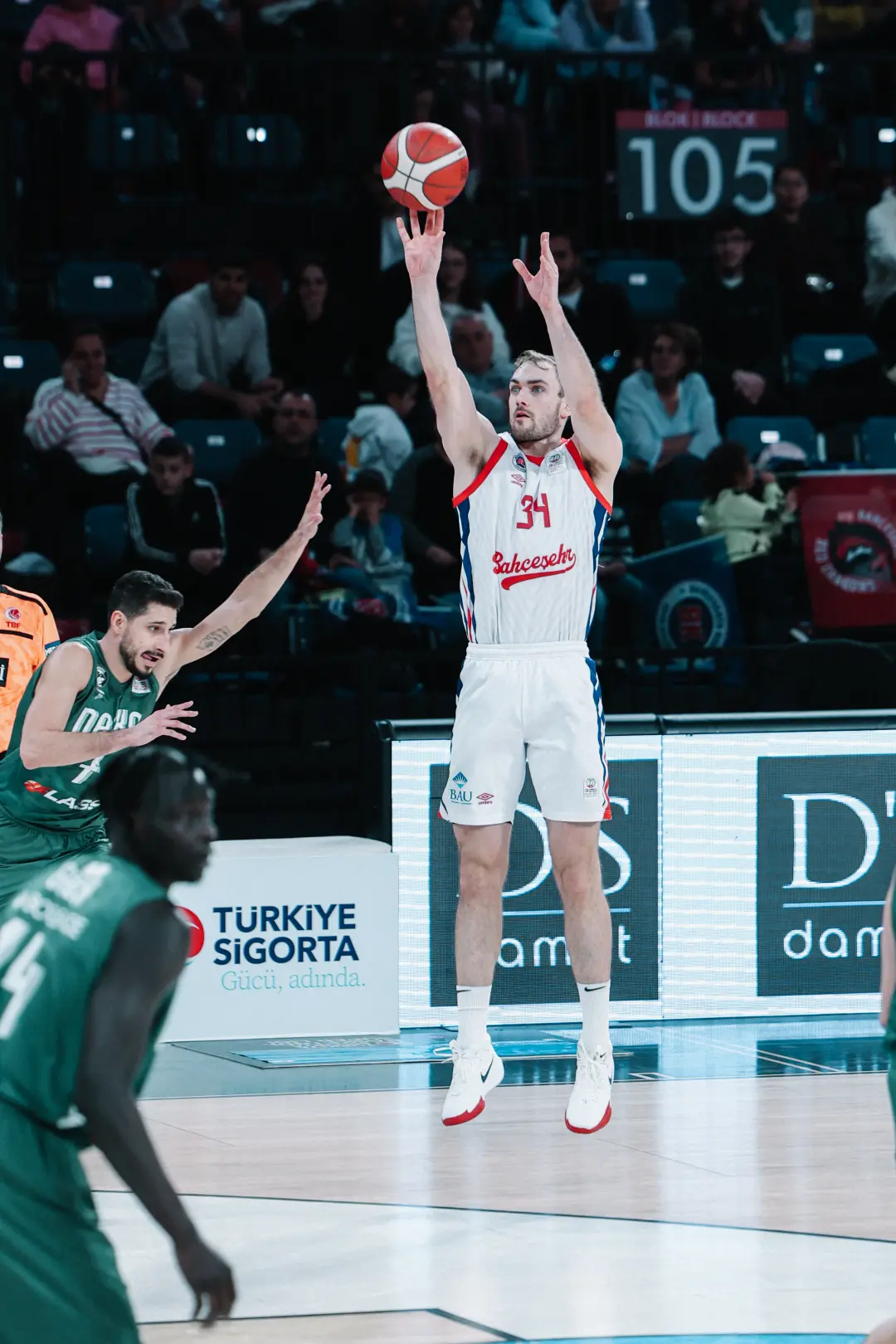 BSL 2024 - 2025 Sezonu | 7. Hafta | Bahçeşehir Koleji - Darüşşafaka Lassa