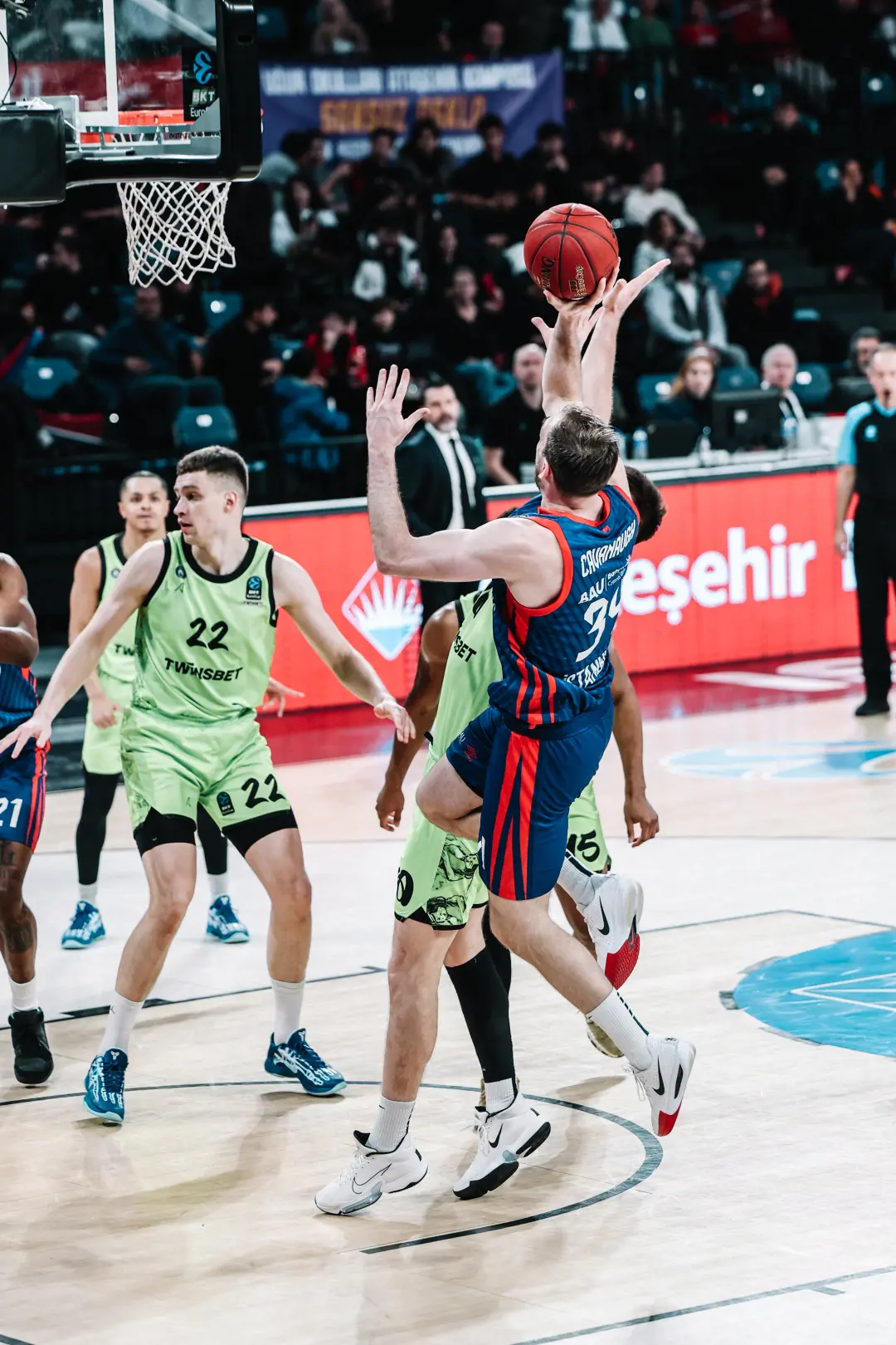 BKT EUROCUP | A Grubu | 10. Hafta | Bahçeşehir Koleji - Wolves Twinsbet Vilnius