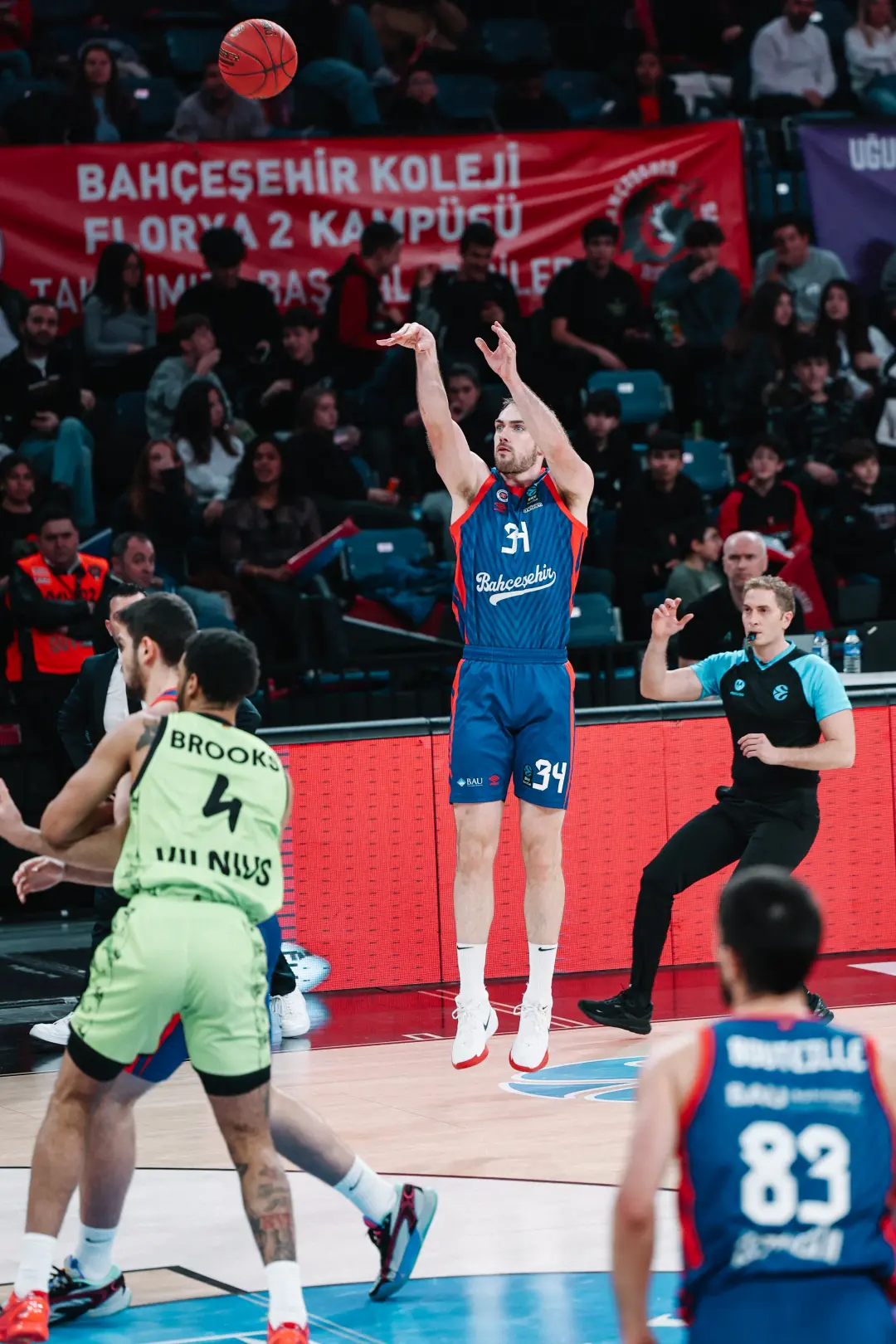 BKT EUROCUP | A Grubu | 10. Hafta | Bahçeşehir Koleji - Wolves Twinsbet Vilnius