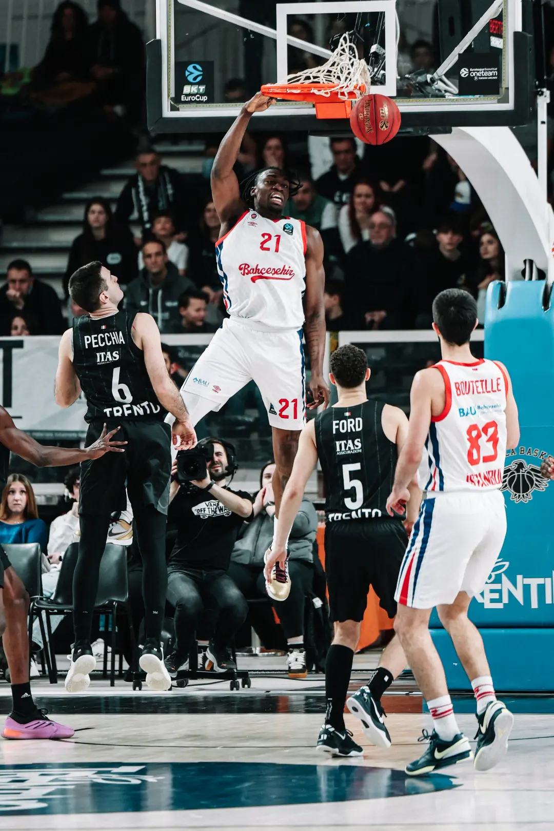 BKT EUROCUP | A Grubu | 13. Hafta | Dolomiti Energia Trento - Bahçeşehir Koleji