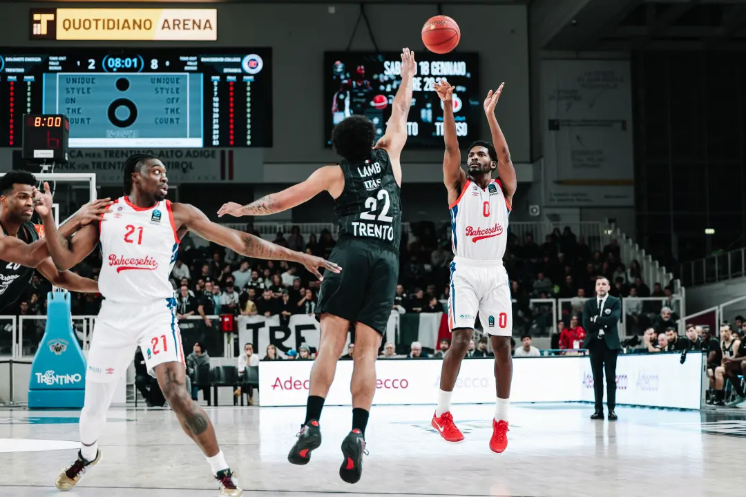 BKT EUROCUP | A Grubu | 13. Hafta | Dolomiti Energia Trento - Bahçeşehir Koleji