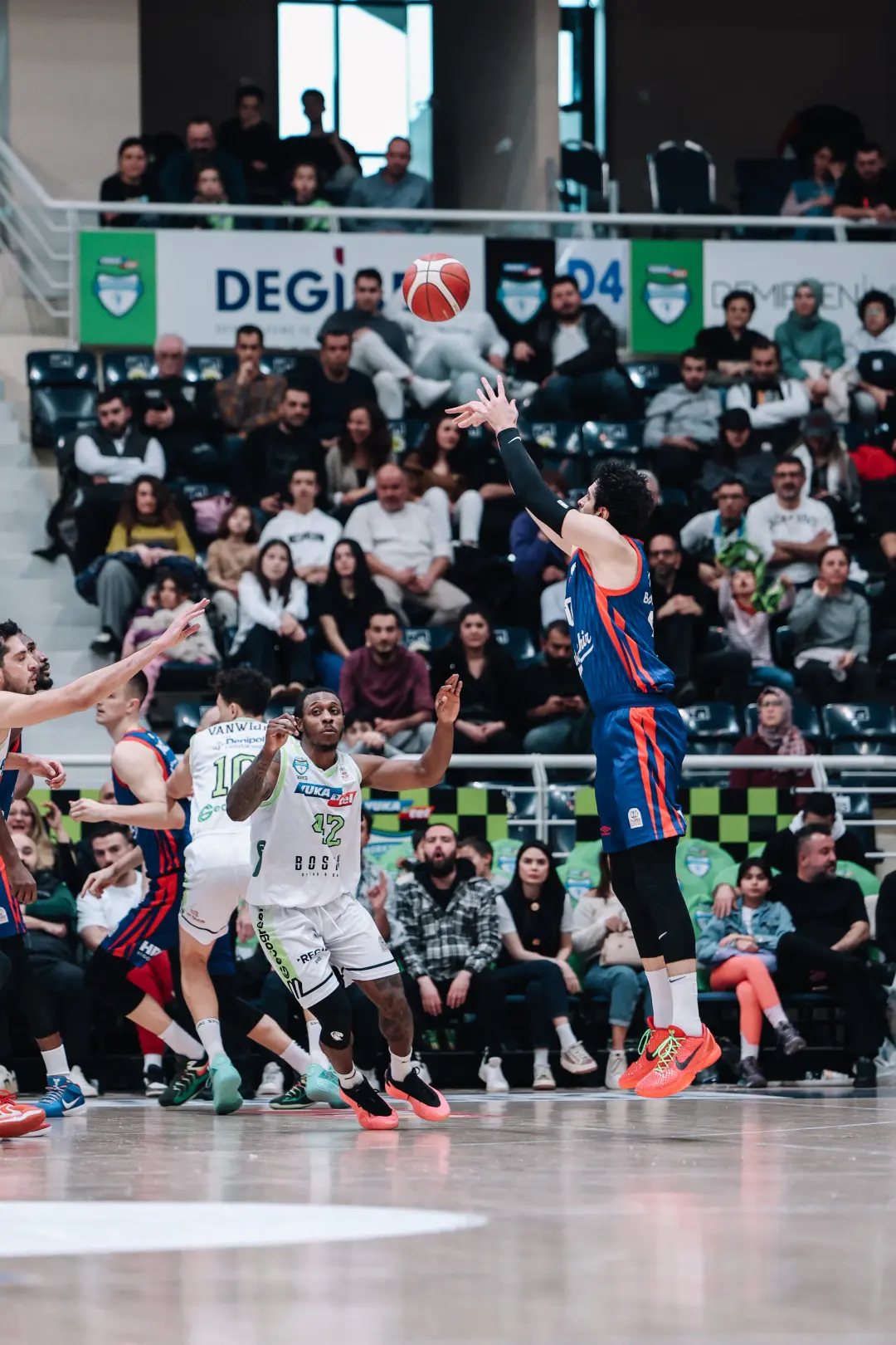 BSL 2024 - 2025 Sezonu | 15. Hafta | Yukatel Merkezefendi Basket - Bahçeşehir Koleji