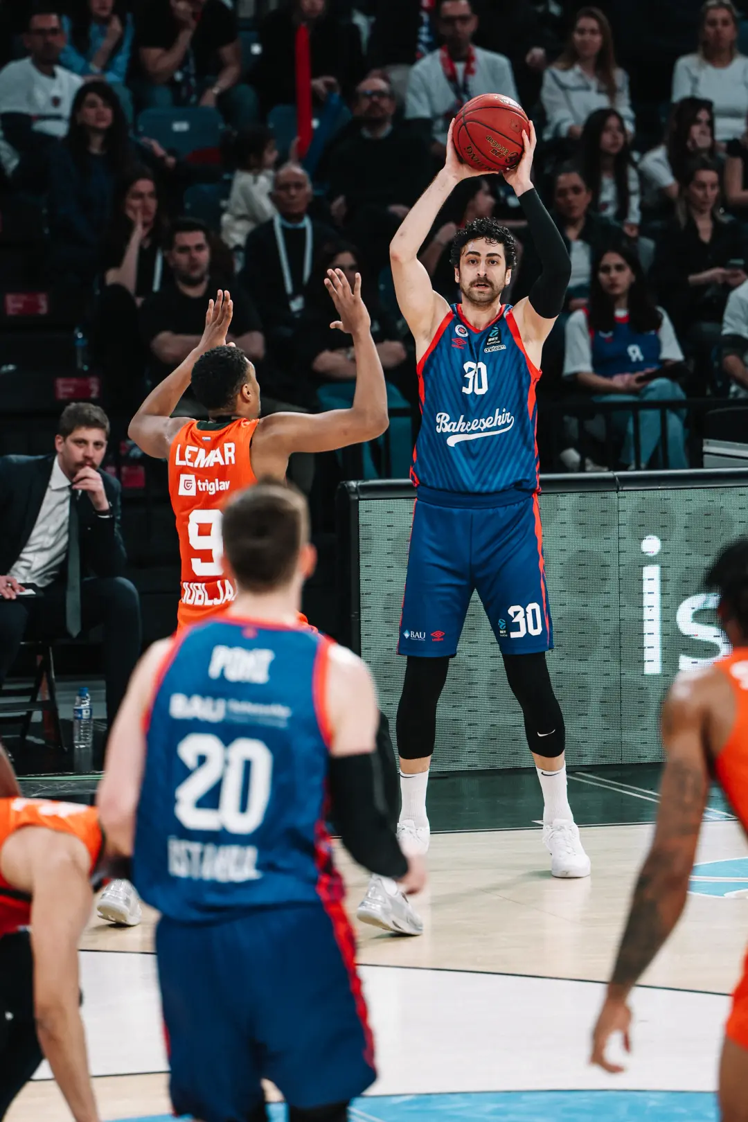 BKT EUROCUP | Çeyrek Final | Bahçeşehir Koleji - Cedevita Olimpija
