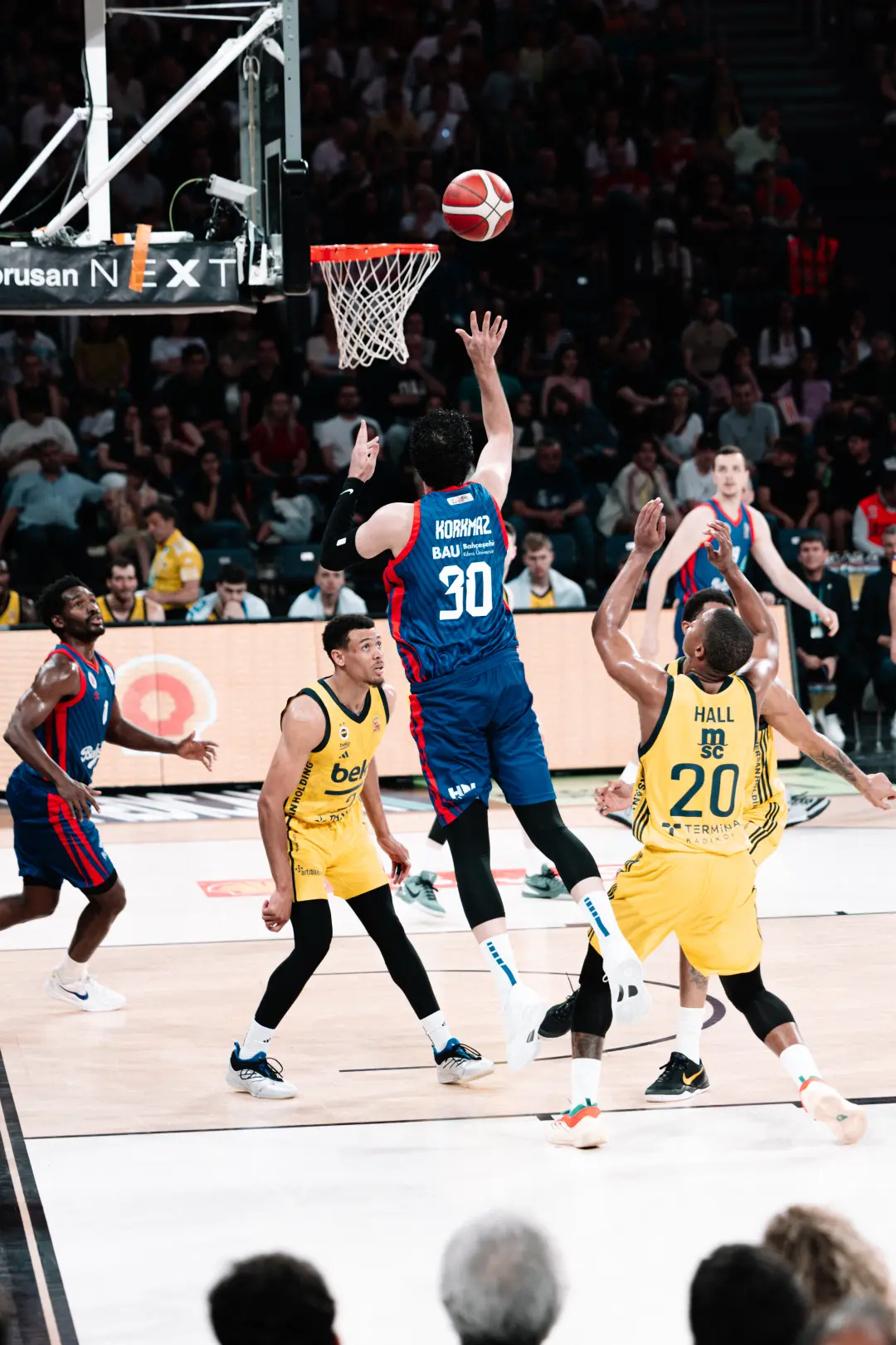 BSL 2024 - 2025 Sezonu | Play-off | Yarı Final | 3. Maç | Bahçeşehir Koleji - Fenerbahçe Beko